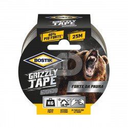 Nastro adesivo Bostik Grizzly grigio 25 metri x 50 mm...