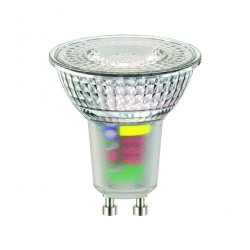Lampadina led all-glass a+ 5,5 / 50w gu10 dim l/c