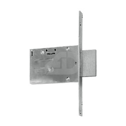 Serratura per inferriate e porte in ferro Iseo 661704N...