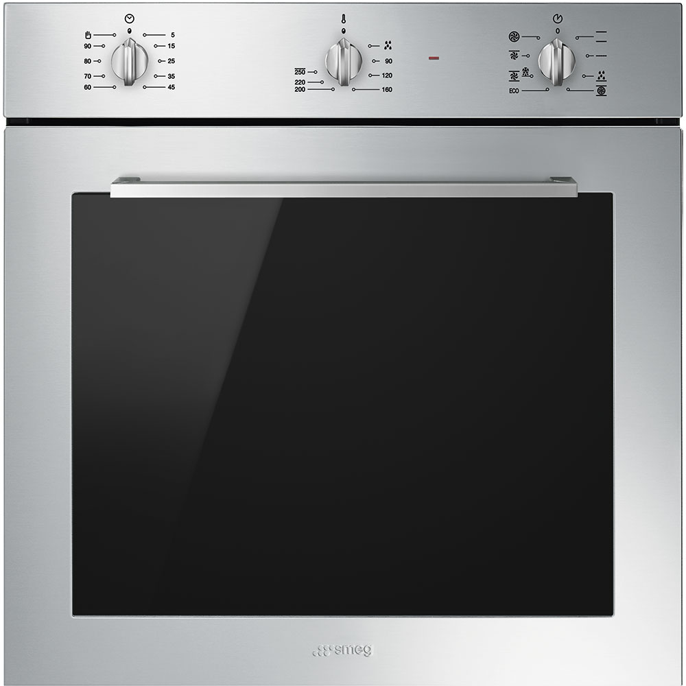 Forno termoventilato classe A 60x60 cm 8 funzioni inox antimpronta Smeg  SF64M3TVX | BricoCasa