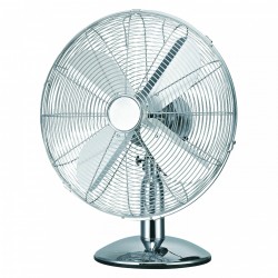 Ventilatore da tavolo in metallo 3 velocita grigio...