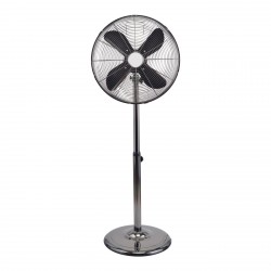 Ventilatore a piantana in metallo 3 velocita grigio...