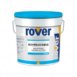 Idropittura lavabile pronta all'uso Rover 13 litri...