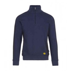 Felpa sweat hz eagle c/zip blu corsaro tg xxl