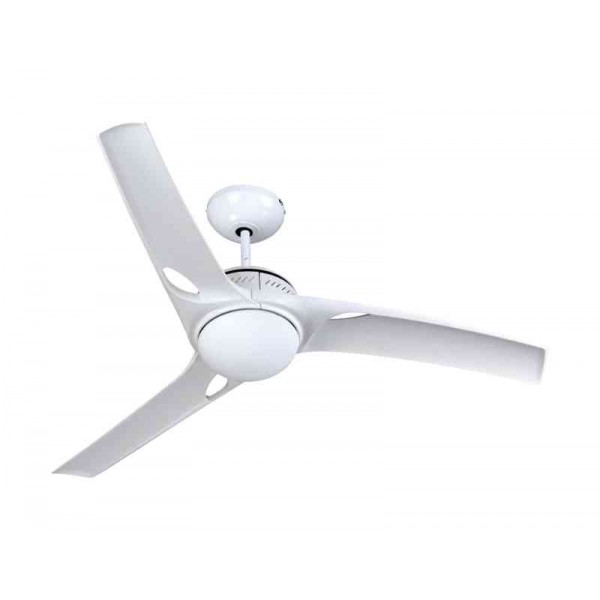 Ventilatore Soffitto Parete 5 Pale Noce Con Lampada 130 Cm Brico