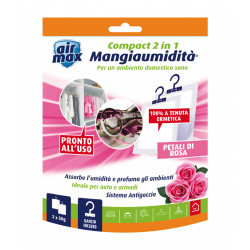 Assorbiumidità appendibile profumo petali di rosa...