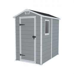 Casetta da giardino Keter Manor 4X6 in resina colore...
