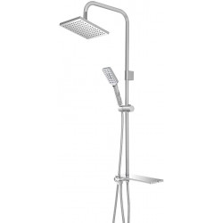 Colonna doccia Feridras Platinum in acciaio con...