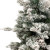 Albero di Natale innevato folto con pigne h 180 cm Kolba