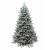 Albero di Natale innevato folto con pigne h 180 cm Kolba