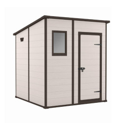 Casetta da giardino Keter Manor Pent 6X6 in resina...