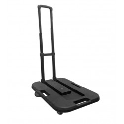 Carrello portapacchi con manico pieghevole portata 100...