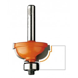 Fresa rotante con rivestimento Black-Tec HP-7 forma sferica Karnasch VHM /Ø = 2-25 mm