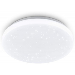Plafoniera a led integrato da interni Pogliola bianco...