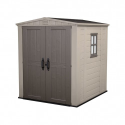 Casetta da giardino Keter Factor 6x6 in polipropilene...