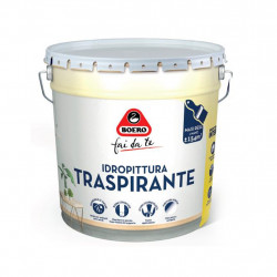 Idropittura traspirante Boero bianco opaco 14 litri