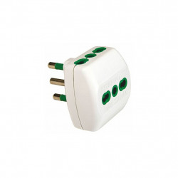 Adattatore elettrico triplo da S17 a 3P17/11 verticale...