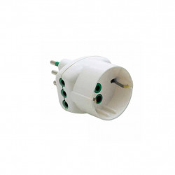 Adattatore elettrico triplo da S11 a 1P30+2P11...