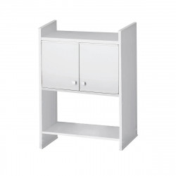 Mobile sopra lavatrice in PVC da appoggio con scaffale...