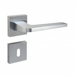Maniglia per porte a battente London rosetta e...