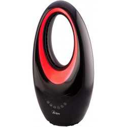 Stufa elettrica bladeless con telecomando luce LED...