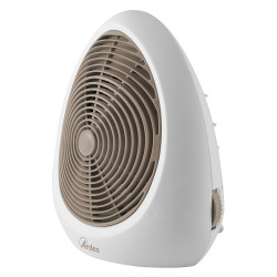 Stufa elettrica Ardes Muna Sand 1000 - 2000 W bianco e...