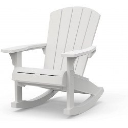 Sedia dondolo per giardino in resina Keter Adirondack...