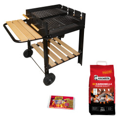 Barbecue a carbone Tucano con carbonella 2,5 kg e...