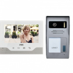 Kit videocitofono monofamiliare Urmet 1735-501 2 fili...
