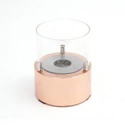 Bruciatore bioetanolo rosa Giotto candle 150ml 15,8x13...