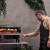 Forno pizza a gas Witt rotante Etna antracite