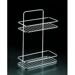 Cestello rettangolare 2 piani cm 26x11x35 reflex c