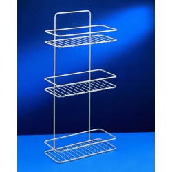 Cestello rettangolare 3 piani cm 23x13x56 reflex p